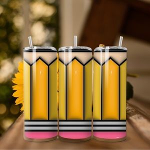 20 oz Pencil Insulated Tumbler
